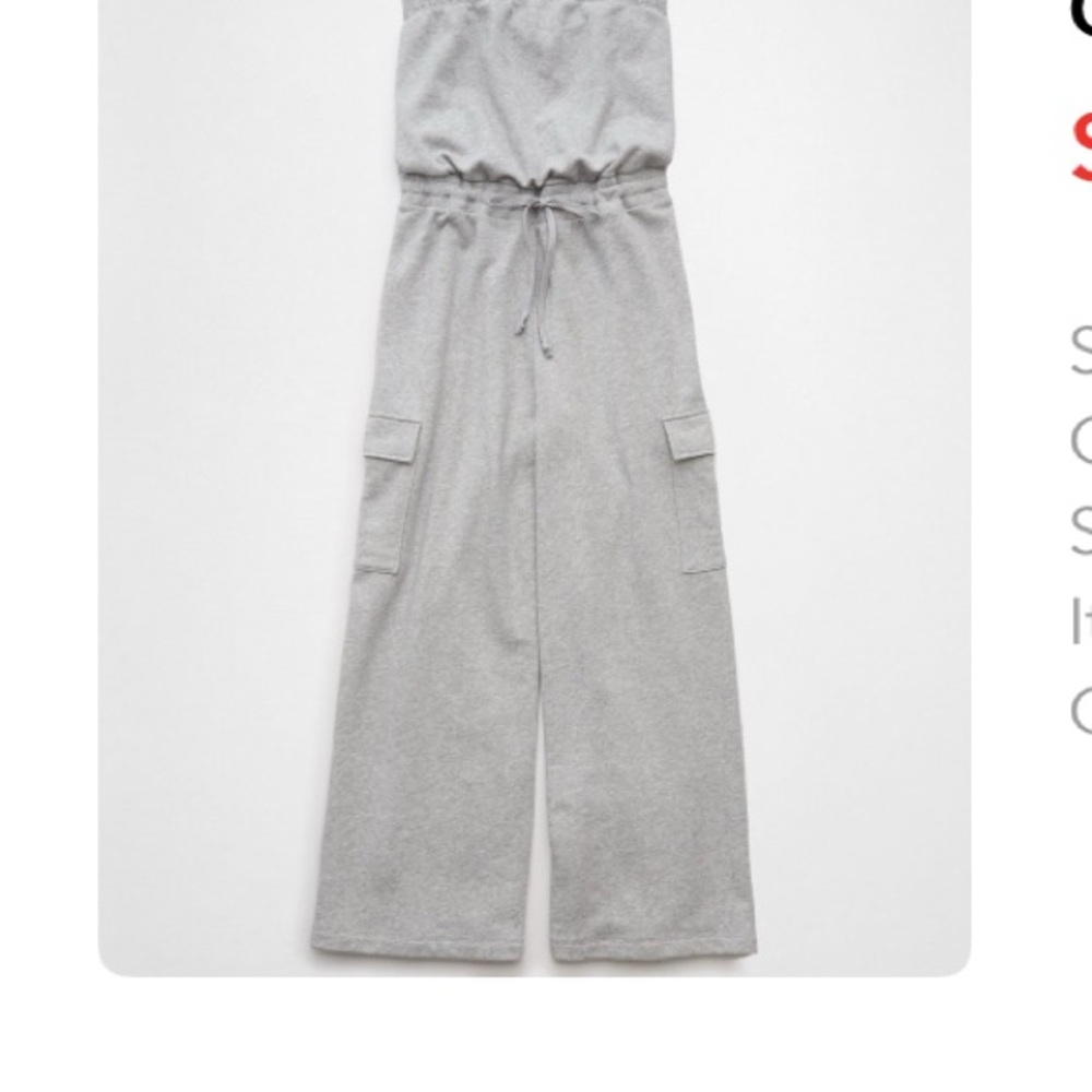 American Eagle tube top Women's Jumpsuit